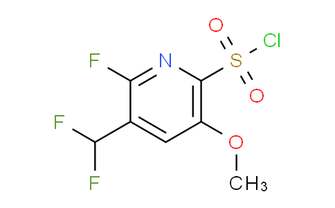 AM231095 | 1805436-89-8 | 3-(Difluoromethyl)-2-fluoro-5-methoxypyridine-6-sulfonyl chloride