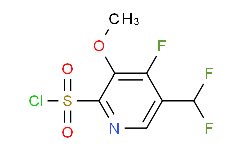 AM231098 | 1805436-96-7 | 5-(Difluoromethyl)-4-fluoro-3-methoxypyridine-2-sulfonyl chloride