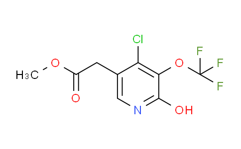 AM23110 | 1804655-45-5 | Methyl 4-chloro-2-hydroxy-3-(trifluoromethoxy)pyridine-5-acetate