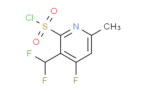 AM231101 | 1805294-56-7 | 3-(Difluoromethyl)-4-fluoro-6-methylpyridine-2-sulfonyl chloride