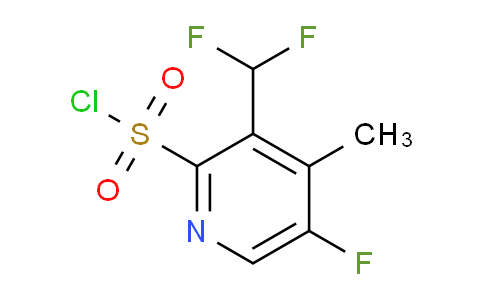 AM231103 | 1807127-03-2 | 3-(Difluoromethyl)-5-fluoro-4-methylpyridine-2-sulfonyl chloride