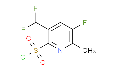 AM231104 | 1806972-97-3 | 3-(Difluoromethyl)-5-fluoro-6-methylpyridine-2-sulfonyl chloride