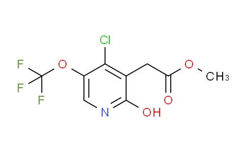 Methyl 4-chloro-2-hydroxy-5-(trifluoromethoxy)pyridine-3-acetate