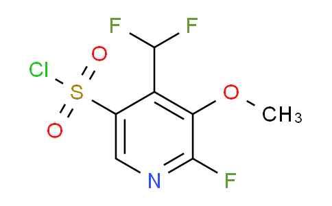 AM231114 | 1806877-84-8 | 4-(Difluoromethyl)-2-fluoro-3-methoxypyridine-5-sulfonyl chloride