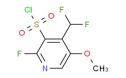 AM231116 | 1805599-40-9 | 4-(Difluoromethyl)-2-fluoro-5-methoxypyridine-3-sulfonyl chloride