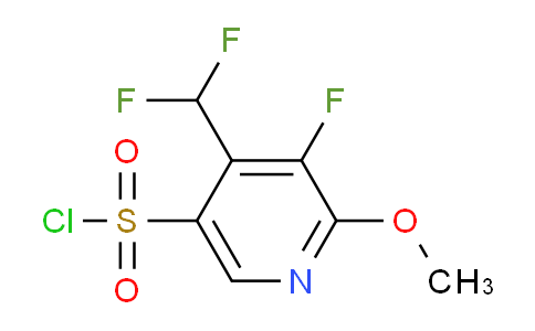 AM231118 | 1804953-19-2 | 4-(Difluoromethyl)-3-fluoro-2-methoxypyridine-5-sulfonyl chloride
