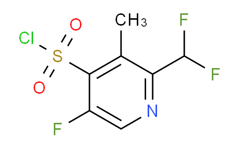 AM231126 | 1805983-83-8 | 2-(Difluoromethyl)-5-fluoro-3-methylpyridine-4-sulfonyl chloride