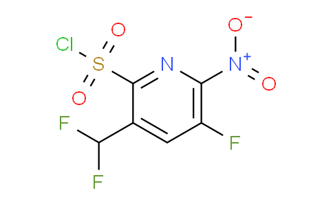 AM231136 | 1806878-94-3 | 3-(Difluoromethyl)-5-fluoro-6-nitropyridine-2-sulfonyl chloride
