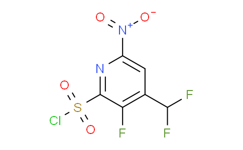 AM231141 | 1804940-43-9 | 4-(Difluoromethyl)-3-fluoro-6-nitropyridine-2-sulfonyl chloride