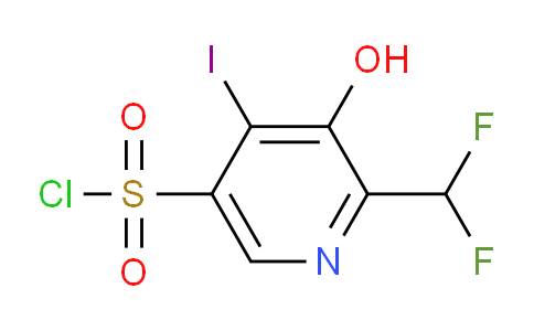 AM231144 | 1805201-68-6 | 2-(Difluoromethyl)-3-hydroxy-4-iodopyridine-5-sulfonyl chloride