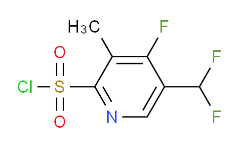 AM231151 | 1805176-09-3 | 5-(Difluoromethyl)-4-fluoro-3-methylpyridine-2-sulfonyl chloride