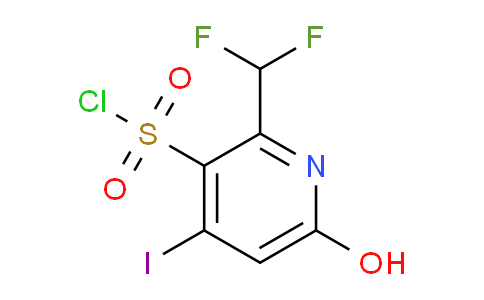 AM231158 | 1807108-69-5 | 2-(Difluoromethyl)-6-hydroxy-4-iodopyridine-3-sulfonyl chloride