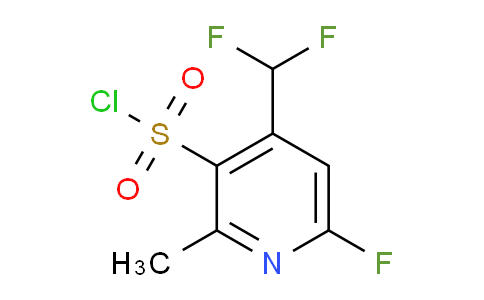 AM231162 | 1805604-45-8 | 4-(Difluoromethyl)-6-fluoro-2-methylpyridine-3-sulfonyl chloride