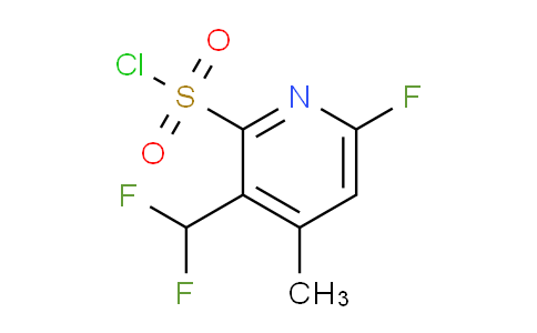 AM231169 | 1805294-70-5 | 3-(Difluoromethyl)-6-fluoro-4-methylpyridine-2-sulfonyl chloride