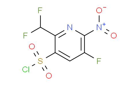 AM231180 | 1805199-87-4 | 2-(Difluoromethyl)-5-fluoro-6-nitropyridine-3-sulfonyl chloride