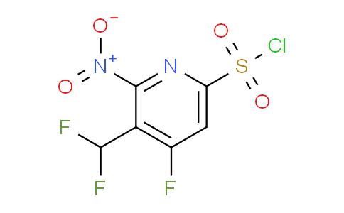 AM231186 | 1805293-34-8 | 3-(Difluoromethyl)-4-fluoro-2-nitropyridine-6-sulfonyl chloride