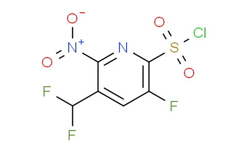 AM231189 | 1805293-38-2 | 3-(Difluoromethyl)-5-fluoro-2-nitropyridine-6-sulfonyl chloride