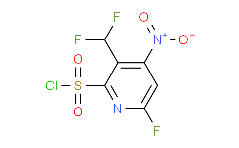 AM231198 | 1805200-04-7 | 3-(Difluoromethyl)-6-fluoro-4-nitropyridine-2-sulfonyl chloride