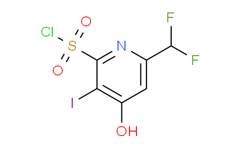 AM231201 | 1805258-59-6 | 6-(Difluoromethyl)-4-hydroxy-3-iodopyridine-2-sulfonyl chloride
