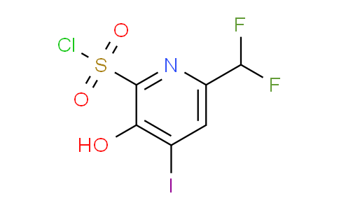 AM231204 | 1807126-74-4 | 6-(Difluoromethyl)-3-hydroxy-4-iodopyridine-2-sulfonyl chloride