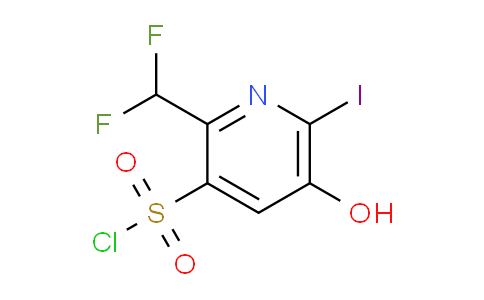 AM231205 | 1806884-72-9 | 2-(Difluoromethyl)-5-hydroxy-6-iodopyridine-3-sulfonyl chloride