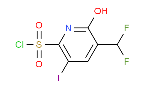 AM231207 | 1807071-47-1 | 3-(Difluoromethyl)-2-hydroxy-5-iodopyridine-6-sulfonyl chloride