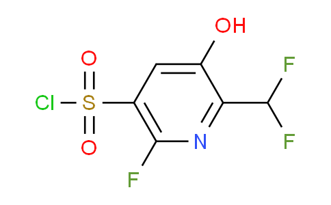 AM231222 | 1806974-86-6 | 2-(Difluoromethyl)-6-fluoro-3-hydroxypyridine-5-sulfonyl chloride