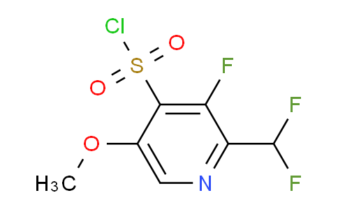 AM231227 | 1805435-46-4 | 2-(Difluoromethyl)-3-fluoro-5-methoxypyridine-4-sulfonyl chloride