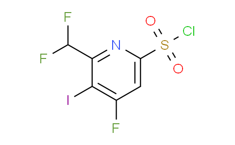 AM231233 | 1806925-19-8 | 2-(Difluoromethyl)-4-fluoro-3-iodopyridine-6-sulfonyl chloride