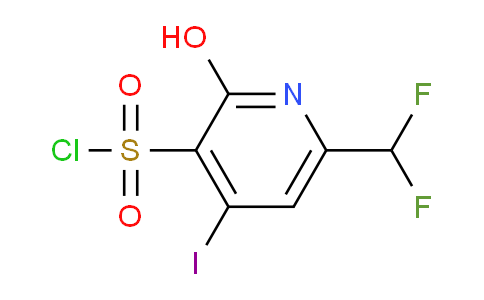 AM231243 | 1805258-68-7 | 6-(Difluoromethyl)-2-hydroxy-4-iodopyridine-3-sulfonyl chloride