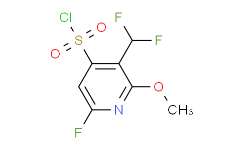 AM231248 | 1804470-02-7 | 3-(Difluoromethyl)-6-fluoro-2-methoxypyridine-4-sulfonyl chloride