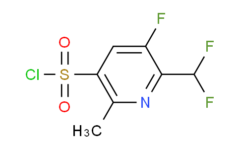 AM231249 | 1806972-68-8 | 2-(Difluoromethyl)-3-fluoro-6-methylpyridine-5-sulfonyl chloride