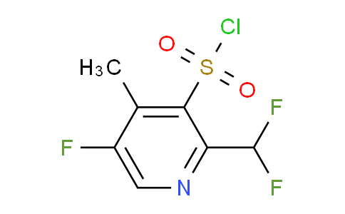 AM231250 | 1805442-82-3 | 2-(Difluoromethyl)-5-fluoro-4-methylpyridine-3-sulfonyl chloride