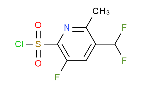 AM231251 | 1805442-87-8 | 3-(Difluoromethyl)-5-fluoro-2-methylpyridine-6-sulfonyl chloride