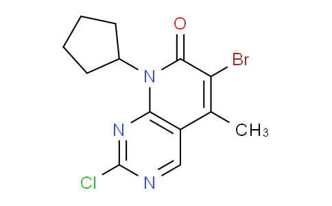 AM231258 | 1016636-76-2 | 6-bromo-2-chloro-8-cyclopentyl-5-Methylpyrido[2,3-d]pyriMidin-7(8H)-one