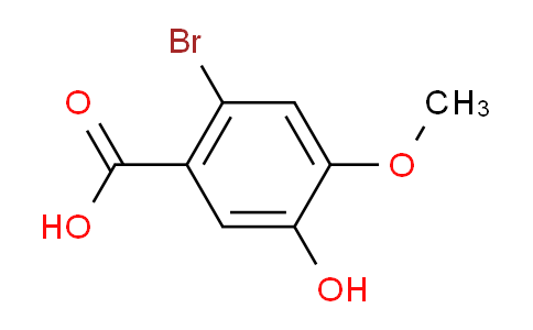 AM231304 | 121936-68-3 | 2-Bromo-5-hydroxy-4-methoxybenzoic acid