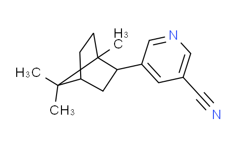 AM231305 | 1245645-28-6 | 5-(1,7,7-trimethylbicyclo[2.2.1]heptan-2-yl)nicotinonitrile