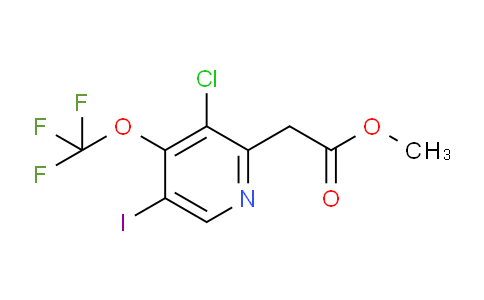 Methyl 3-chloro-5-iodo-4-(trifluoromethoxy)pyridine-2-acetate