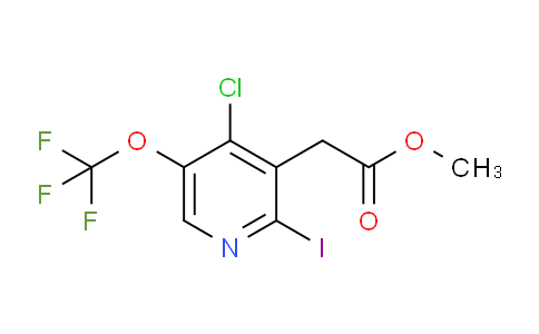 Methyl 4-chloro-2-iodo-5-(trifluoromethoxy)pyridine-3-acetate