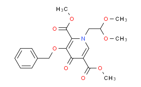 AM231382 | 1357289-08-7 | Dimethyl3-(benzyloxy)-1-(2,2-dimethoxyethyl)-4-oxo-1,4-dihydropyridine-2,5-dicarboxylate