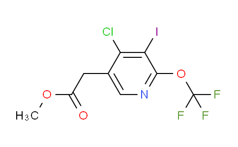 AM23139 | 1806190-49-7 | Methyl 4-chloro-3-iodo-2-(trifluoromethoxy)pyridine-5-acetate