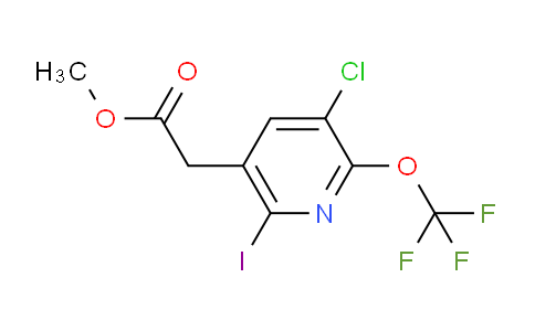 AM23144 | 1806240-95-8 | Methyl 3-chloro-6-iodo-2-(trifluoromethoxy)pyridine-5-acetate