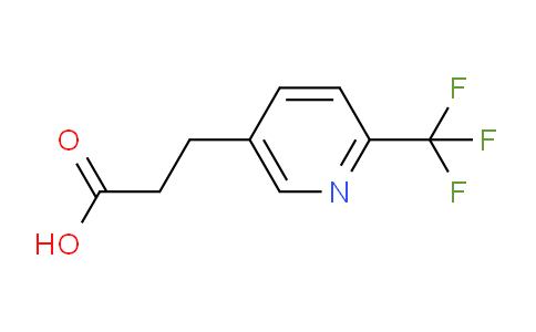 3-[2-(Trifluoromethyl)pyridin-5-yl]propanoic acid