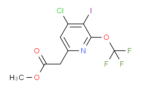 AM23152 | 1803991-31-2 | Methyl 4-chloro-3-iodo-2-(trifluoromethoxy)pyridine-6-acetate