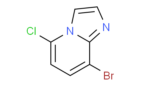 Imidazo[1,2-a]pyridine,8-bromo-5-chloro-