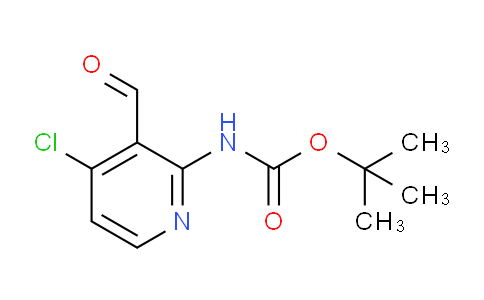 tert-Butyl 4-chloro-3-formylpyridin-2-ylcarbamate