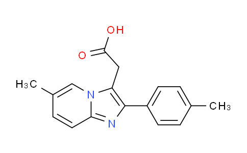 AM231595 | 189005-44-5 | 6-Methyl-2-(4-methylphenyl)imidazo[1,2-a]-pyridine-3-acetic acid