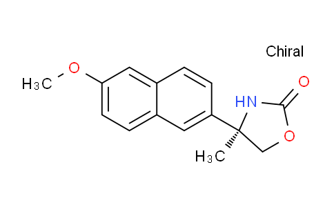 (R)-4-(6-Methoxynaphthalen-2-yl)-4-methyloxazolidin-2-one