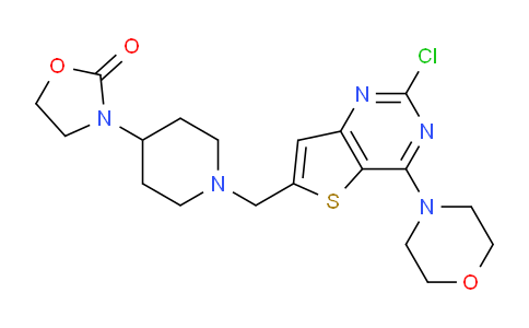 AM231648 | 1439823-17-2 | 3-(1-((2-Chloro-4-morpholinothieno[3,2-d]pyrimidin-6-yl)methyl)piperidin-4-yl)oxazolidin-2-one