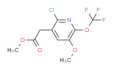 AM23165 | 1806102-56-6 | Methyl 2-chloro-5-methoxy-6-(trifluoromethoxy)pyridine-3-acetate